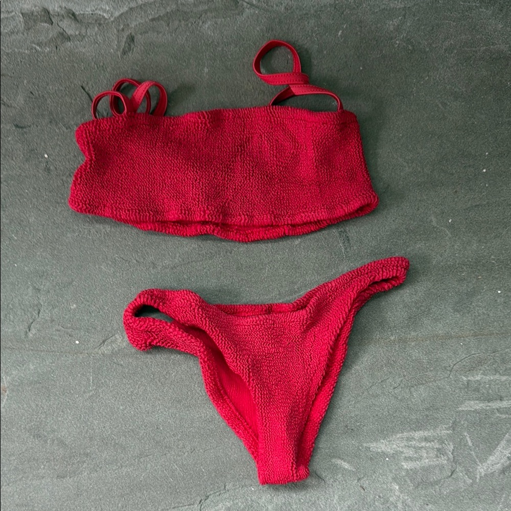 Hunza G Red GiGi Bikini